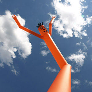 20ft ciel Air marionnette bras Flailing Tube Wacky ondulé vent volant danse homme pour bricolage se démarquer gonflable publicité danseur - Product Image 6