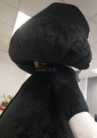 Costume de Mascotte Gonflable Nonne Maléfique Effrayante, Personnage de Dessin Animé d'Horreur, pour Halloween, Défilé, Maison Hantée, Fête, Cosplay pour Adultes