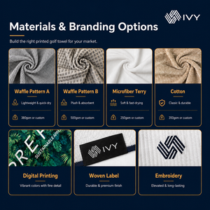 Serviette de <span class=keywords><strong>golf</strong></span> en microfibre avec logo personnalisé Wuxi Ivy Textile, accessoires de <span class=keywords><strong>golf</strong></span>, serviette de <span class=keywords><strong>sport</strong></span> d'extérieur avec clip magnétique, ensemble de serviettes de <span class=keywords><strong>golf</strong></span> - Product Image 6