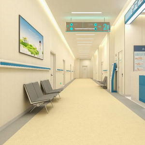 Slip Resistant Anti-Static Anti-Bacterial <strong>PVC</strong> <strong>Vinyl</strong> Homogeneous <strong>Flooring</strong> for Hospital - Product Image 3