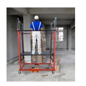 Plataforma Elevadora Eléctrica de 500 kg, 2-6 m, Sistema de Andamios Portátiles - Product Image 1