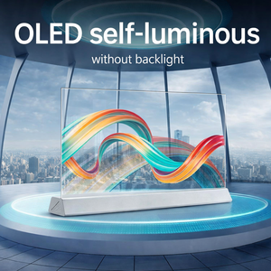 Panneau <span class=keywords><strong>OLED</strong></span> transparent ultra-clair HDR10+ 120Hz 1080P, directement de l'usine pour les armoires d'affichage intelligentes et les solutions visuelles innovantes - Product Image 2