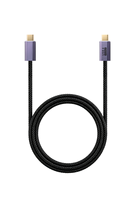 Cable de Carga Trenzado USB4.0 de 20 Gbps y 100 W, Tipo-C Macho a USB-C Macho, de Alta Velocidad para Laptop, Teléfono y Tablet, 50/100/150/200/300 CM