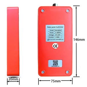 ELEJOY PMA1800 LCD MPPT Panel Solar Multímetro Panel Solar Tester Smart Voltage Tester Digital Power PV Tester - Product Image 2