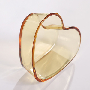 Servies/Keuken/Glaswerk Huishoudglas Groentesalade Glazen Boog L Microgolfoven Hartvormige Kleine Glazen Kom - Product Image 3