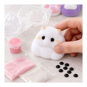 Sensory Craft Box Equal Parts Silicone Base <b>Catalyst</b> Paw Cheese Hamster Shapes Colorants Flocking Pearls Tools - Product Image 5