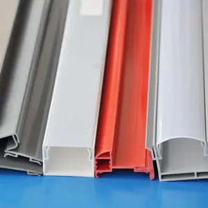 Customized Plastic Extrusion Corner and frame Profiles Decorative Refrigerator Profiles