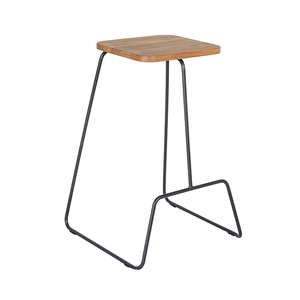 Tùy Chỉnh Kim Loại Cao Thanh Phân Gỗ Độc Đáo Ghế <span class=keywords><strong>Backless</strong></span> Thiết Kế Cho Nhà Bếp Nhà Hàng Khách Sạn Biệt Thự Ngoài Trời Phòng Ăn Phòng Khách - Product Image 3