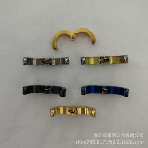 Pendientes de Clip de Aleación de Zinc con Patrón Animal, Anillo Circular, Joyería de Moda para Hombres y Mujeres, Sin Perforación - Product Image 5