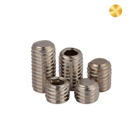 Sekrup Pengencang Hex Socket Set Baja Tahan Karat C1022 Metrik M2-M24 DIN916 Gagang Pintu Furnitur