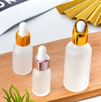 Mini flacons en verre rose 10ml 15ml 20ml avec compte-gouttes pour bouteilles en verre de qualité d'aromathérapie d'huile essentielle
