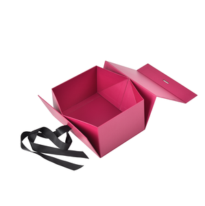 Cartón rígido rojo de lujo, laminación mate personalizada en relieve, caja de cartón plegable, técnicas de desaparición para logotipo de regalo de vela - Product Image 5