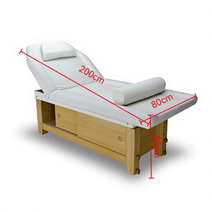 <span class=keywords><strong>Bali</strong></span> Moderne 106 # Table De Massage Du Visage En Bois Massif Confortable En Cuir Synthétique pour Hôtel Spa Salons Maison <span class=keywords><strong>Salon</strong></span> Traitements - Product Image 5