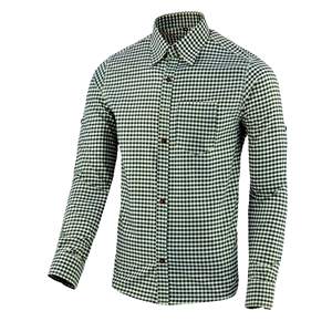 Camisa Bávara Gris para Hombre, Estilo Oktoberfest, Algodón Cultural Premium, Tallas S a 4XL - Product Image 1