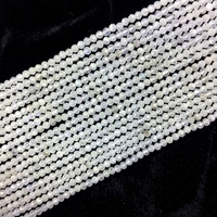 Perles en vrac de pierre de lune blanche 3A à facettes naturelles en gros 2mm 3mm 4mm perles de pierre de cristal de coupe