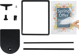 Soporte de señal reutilizable Soportes de señal para exhibición Publicidad Menú de negocios Flyer Signage Sign Holder Stand - Product Image 4