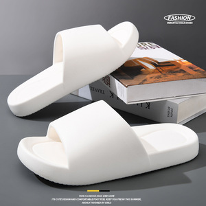 Sandales à enfiler en EVA rose, semelle épaisse, antidérapantes, pour l'intérieur et l'extérieur, plage, femmes, hommes, été, pointures 36-45 - Product Image 5