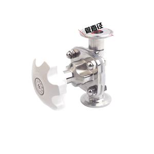 304 316 स्टेनलेस स्टील मैनुअल वाल्व के लिए त्वरित-माध्यम से सीधे खोलने के माध्यम से चक के माध्यम से सीधे खोलने के माध्यम से चक - Product Image 2