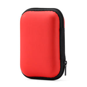 Sac de transport portable en gros avec fermeture éclair pour écouteurs, casques et câbles de données – Organisateur compact - Product Image 5