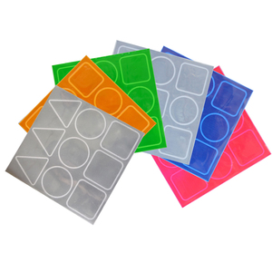 China Wholesaler PVC Free Promotional Reflective Stickers