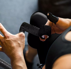 Cinta de agarre de <span class=keywords><strong>dedo</strong></span> de seguridad deportiva Eab vendaje adhesivo estiramiento Atlético <span class=keywords><strong>pulgar</strong></span> cinta deportiva con vendaje ligero - Product Image 6