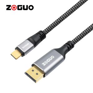 Cable DP <span class=keywords><strong>USB</strong></span> <span class=keywords><strong>C</strong></span> para uso doméstico 4K/60HZ 3D HDR ARC EAC HDCP Monitor de Audio/Video Compatible para <span class=keywords><strong>port</strong></span>átil/tableta Proyector Resolución 8K - Product Image 1