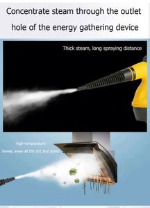 Hand-held Reusable High Temperature Steam Cleaner for Kitchen Range Hood Home Bathroom <b>Car</b> Cleaning Tools Usa Mairun823 - Product Image 4