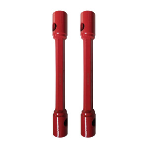 Clé à douille pour pneus de voiture en acier au chrome-vanadium de qualité industrielle OEM, à double extrémité, courte, 32/<span class=keywords><strong>33</strong></span> mm, tête décalée 0°, 250 mm - Product Image 1