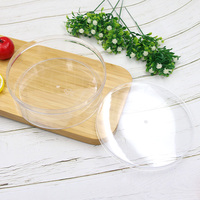 Boîtes d'emballage en plastique transparent jetables personnalisées JNH018, moulées par injection en PS, pour aliments pour bébés, biscuits, gâteaux, sucre et autres aliments