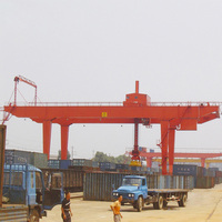Grue portique sur rail (RMG) de 50 tonnes pour la manutention des conteneurs en terminal portuaire