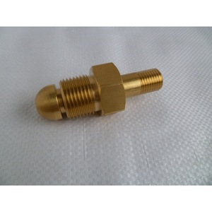 Copper G58 Male Union Adapter External Ball Joint To M14 1.5 Gas Cylinder Hose Connector - Product Image 1
