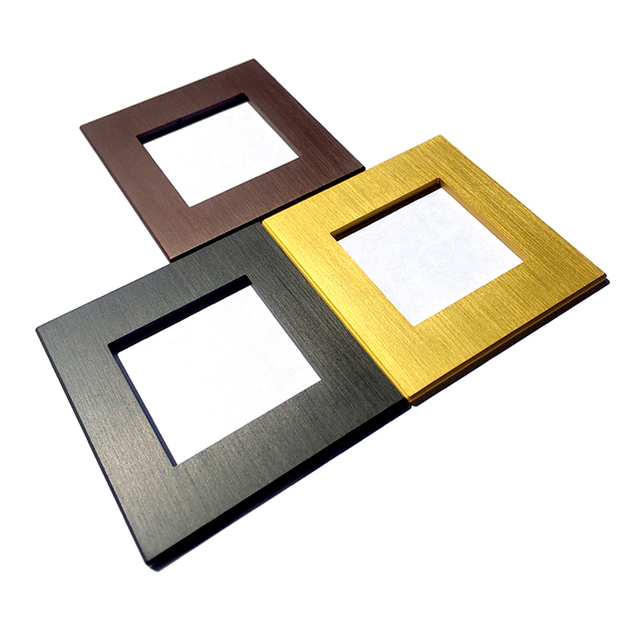 Custom Metal Decorative Brass Switch Plate