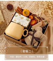Cadeau pour la Saint-Valentin 2025, ensemble de bougies parfumées de luxe, logo personnalisé, aromathérapie romantique, cadeaux pour couples, cadeaux d'entreprise personnalisés