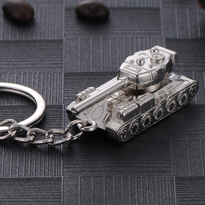 Creative Tank Model Metal Keychain <b>Car</b> Charm Cool Pendant Gift for Men Fathers Day <b>Key</b> <b>Ring</b> Decoration Accessory - Product Image 4