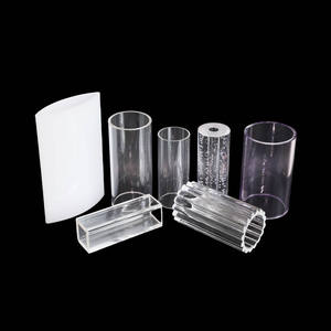 أنبوب أكريليك شفاف عالي الجودة بقطر 250 مم و300 مم، أنابيب بلاستيكية شفافة بسماكة 5 مم وطول 2 متر - Product Image 2