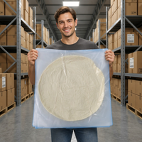 Ligne de production automatique de paratha en couches KEYFOOD en acier inoxydable avec système de comptage, capacité de 5000 pièces/heure