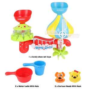 Jouet de <span class=keywords><strong>bain</strong></span> pour bébé - Jouets de <span class=keywords><strong>bain</strong></span> pour tout-petits, station d'eau en cascade, château avec gobelets empilables, <span class=keywords><strong>jeu</strong></span> de douche pour bébés de 1, 2, <span class=keywords><strong>3</strong></span>, 4, 5 ans - Product Image 3