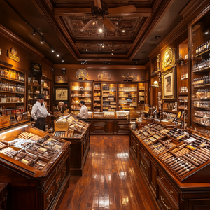 Biểu Tượng Tùy Chỉnh Hiện Đại Xoay Có Thể Tháo Rời Túi Xách Tay Cigar Du Lịch Humidor Tủ Da Sang Trọng Trường Hợp Với Máy Cắt - Product Image 1