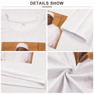 <span class=keywords><strong>Camiseta</strong></span> electoral personalizada blanca de Angola MPLA con foto de João Lourenço para campaña política, impresión de foto, proveedor OEM. - Product Image 2