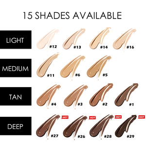 No Logo <strong>Foundation</strong> with Display Stand Private Label Full Coverage Custom Logo Makeup Foundaion - Product Image 4