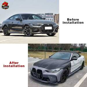 <span class=keywords><strong>Precio</strong></span> de fábrica, repuestos para automóviles, serie 4 G22 G26, actualización <span class=keywords><strong>M4</strong></span>, parachoques trasero delantero ancho, faldón lateral, guardabarros, capó, parrillas de escape, kit de carrocería - Product Image 6