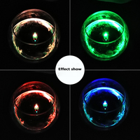 Lampe de pêche sous-marine à LED multicolores avec crochet pour calmar, 6/12 crochets, 60g, 7cm, pour attirer les poissons