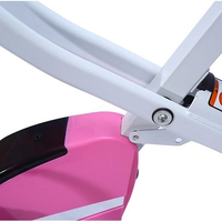 Vélo d'exercice pliable magnétique portable, 8 niveaux de résistance, écologique, usage domestique, capacité de 100 kg, unisexe