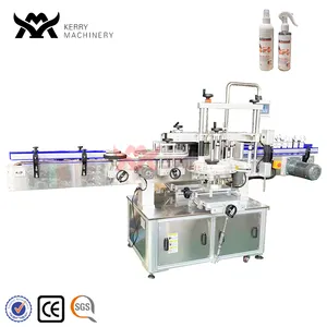 automatic sticker labeling machine any kind of bottle with pump head