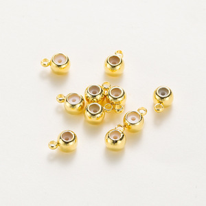 Gold Plated Copper Beads 18K Color Preserving Abacus Beads Jewelry Findings For <b>Bracelet</b> Necklace Positioning - Product Image 1