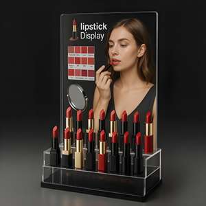 Organizador de maquillaje de acrílico grande, organizador de cosméticos de varios usos, caja de exhibición de almacenamiento de joyas, tocador de soporte - Product Image 3