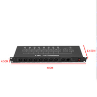 Distribution d'amplificateur répartiteur dmx à isolation optique SC 8 voies ST-8 pour éclairage de scène