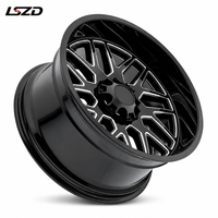 Jantes LSZD 20x10 Flow Formed 5x127 6x139.7 6x135 ET-19 Aggressive Stance pour Jeep Wrangler F150 Hilux