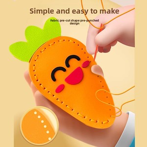 Kit de Costura de Fieltro para Niños con Etiqueta Privada Personalizada, Juguetes Montessori con Aguja de Plástico, Suministro al por Mayor para Niños - Product Image 4