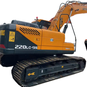 Excavatrice coréenne Hyundai 220Lc-9s 220-9T de hyundai d'heures de travail excavatrice utilisée d'occasion d'excavatrice de 22 tonnes - Product Image 1